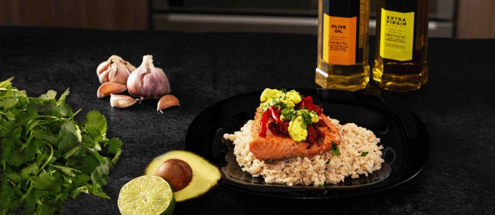Salmon teriyaki bowl 05