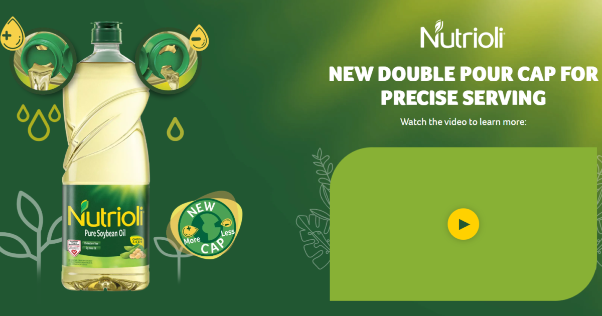 New Double Pour Cap! 💧 | Nutrioli®