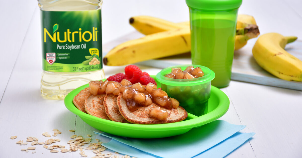 Spinach and Oatmeal Hot Cakes Nutrioli®