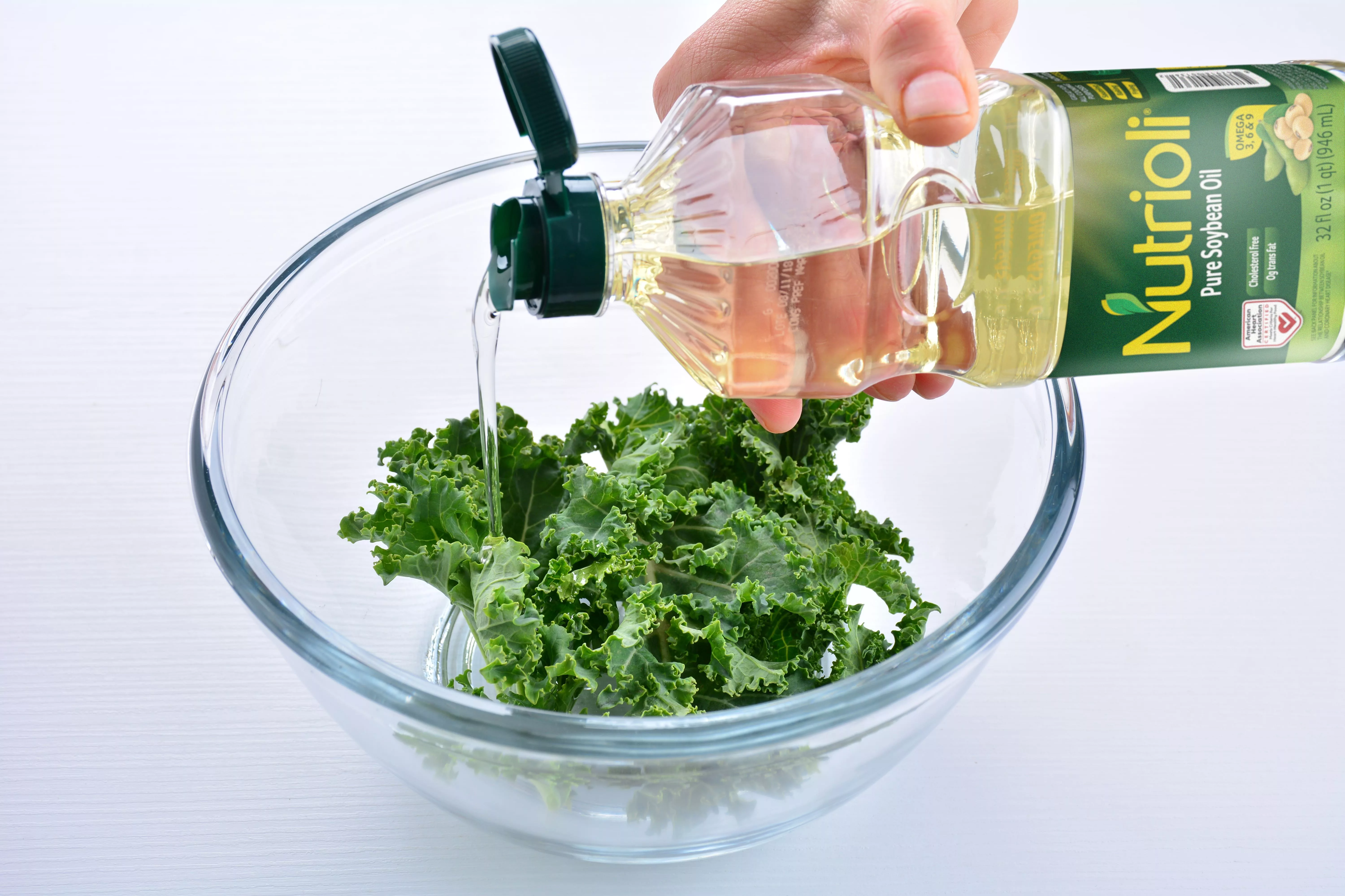 Spinach and kale salad 2