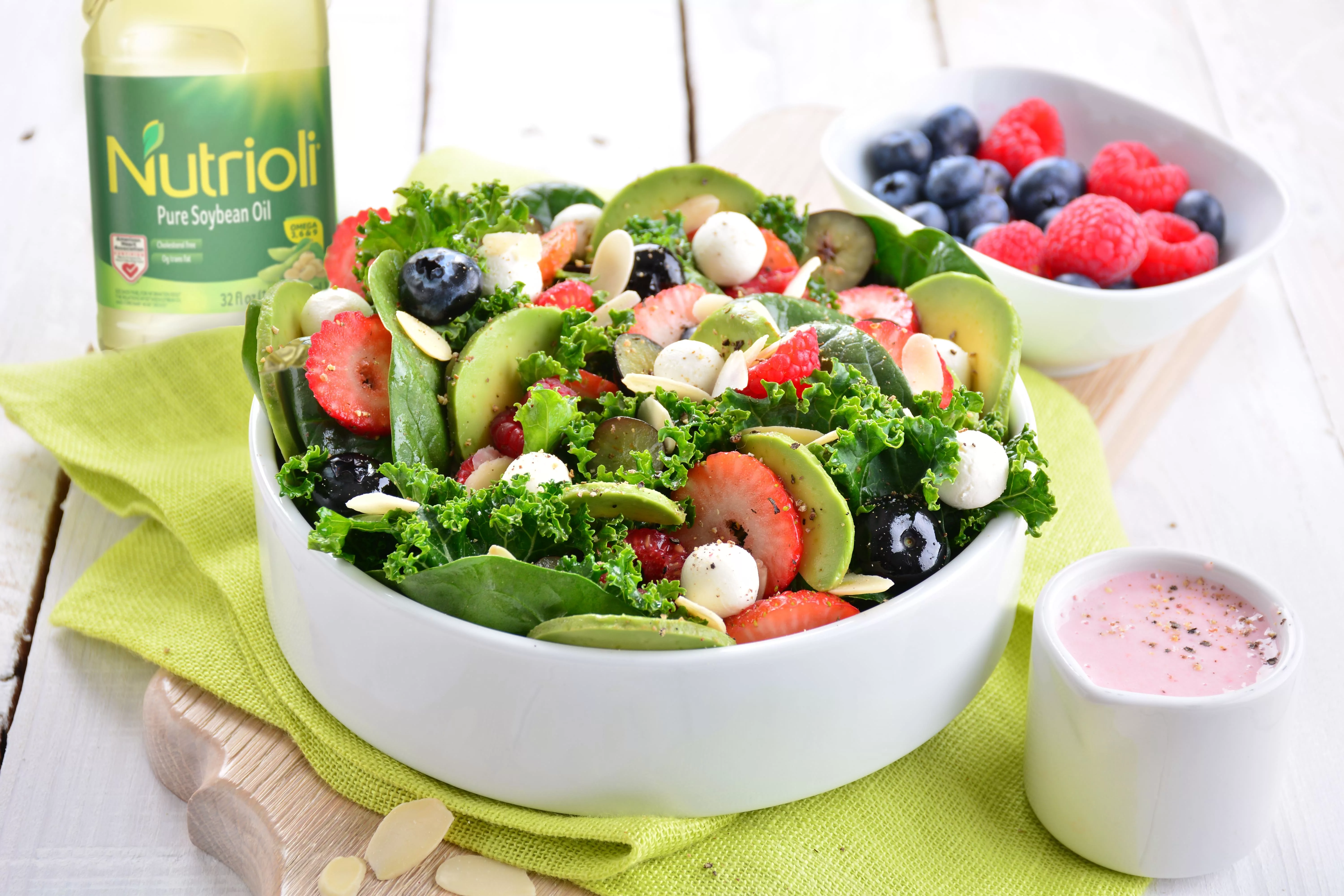 Spinach and kale salad 5