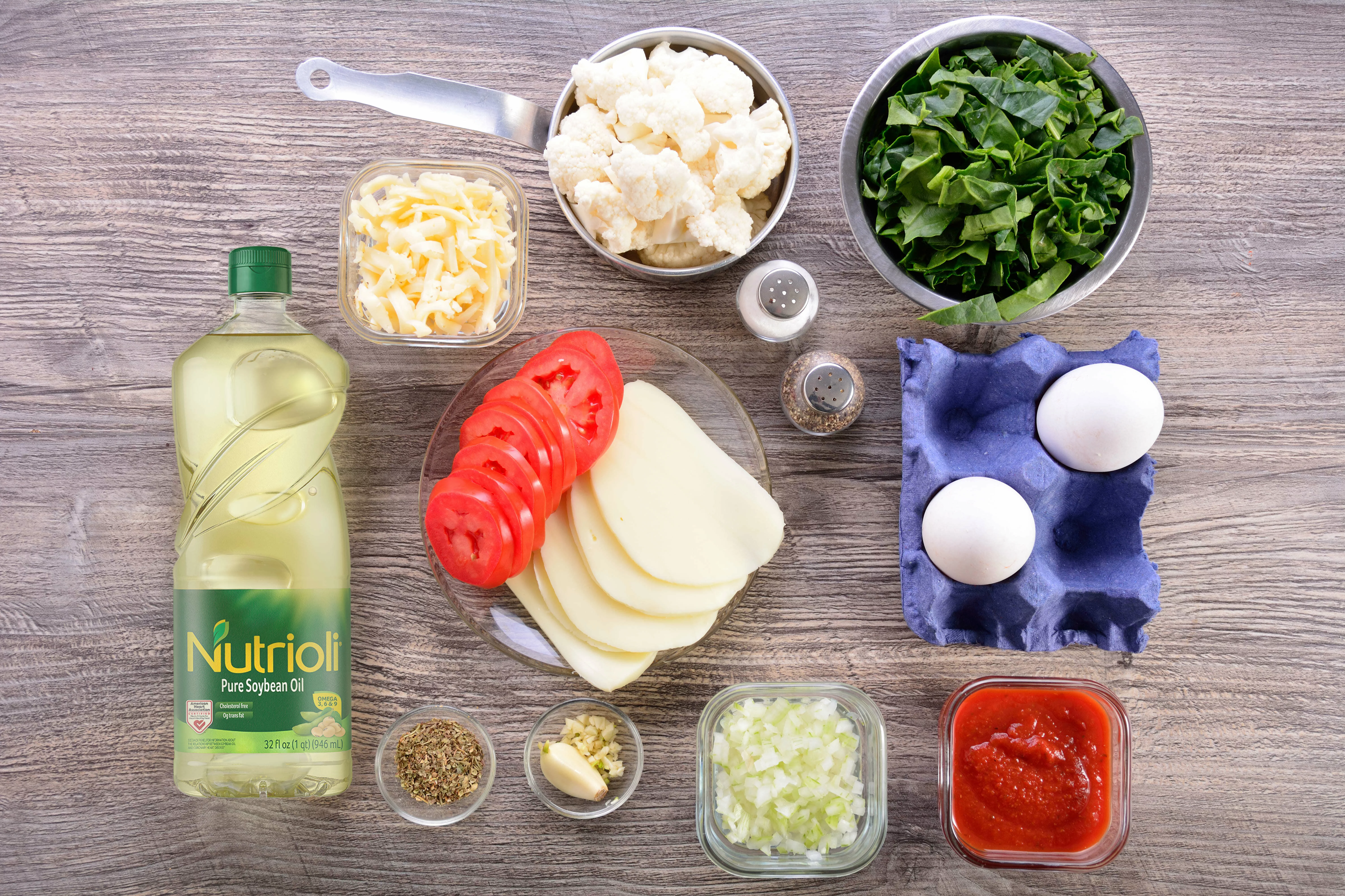 Ingredients Cauliflower Pizza