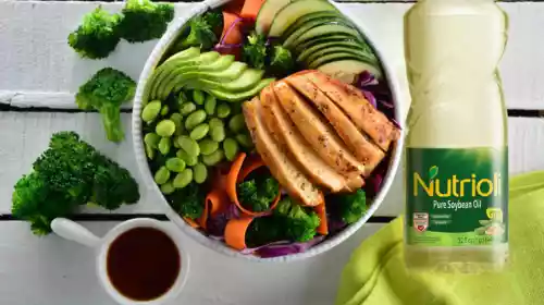 Spicy chicken bowl