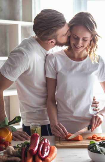 Surprise your partner with a special and healthy meal