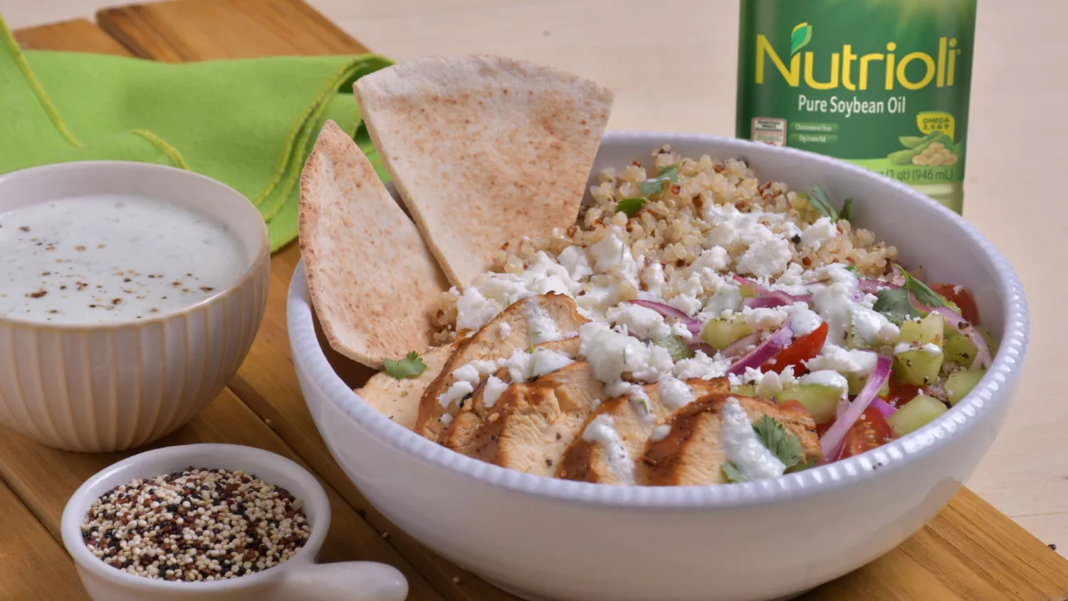 Greek Gyro Chicken Bowl