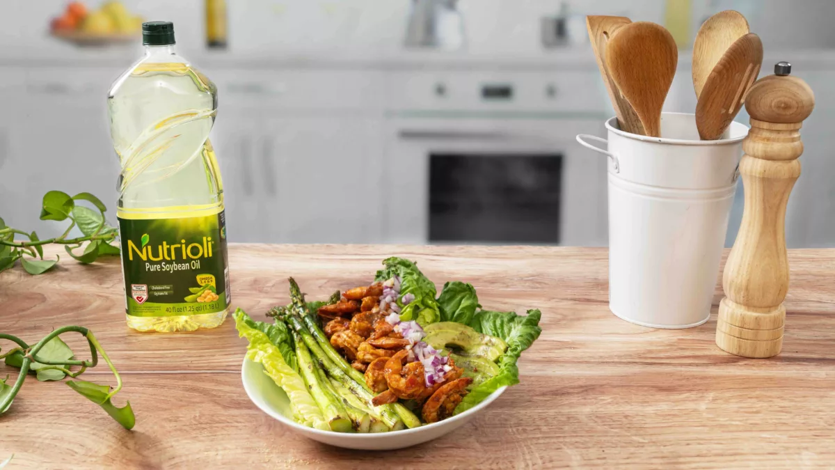 Chipotle shrimp bowl