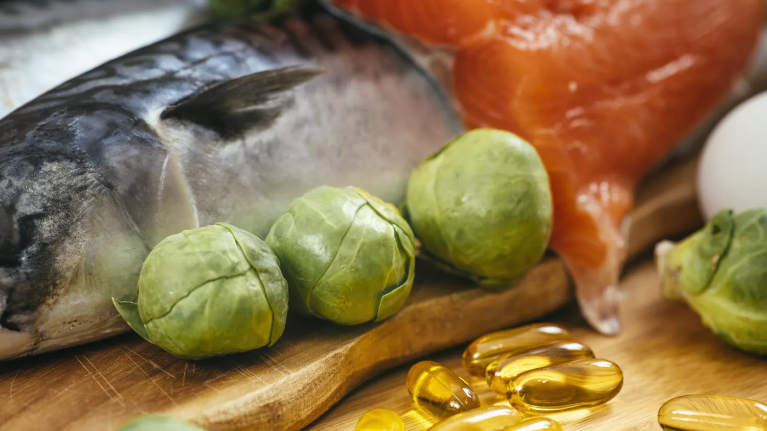 Many sources of omega 3 6 and 9 in food supplements and vegetables