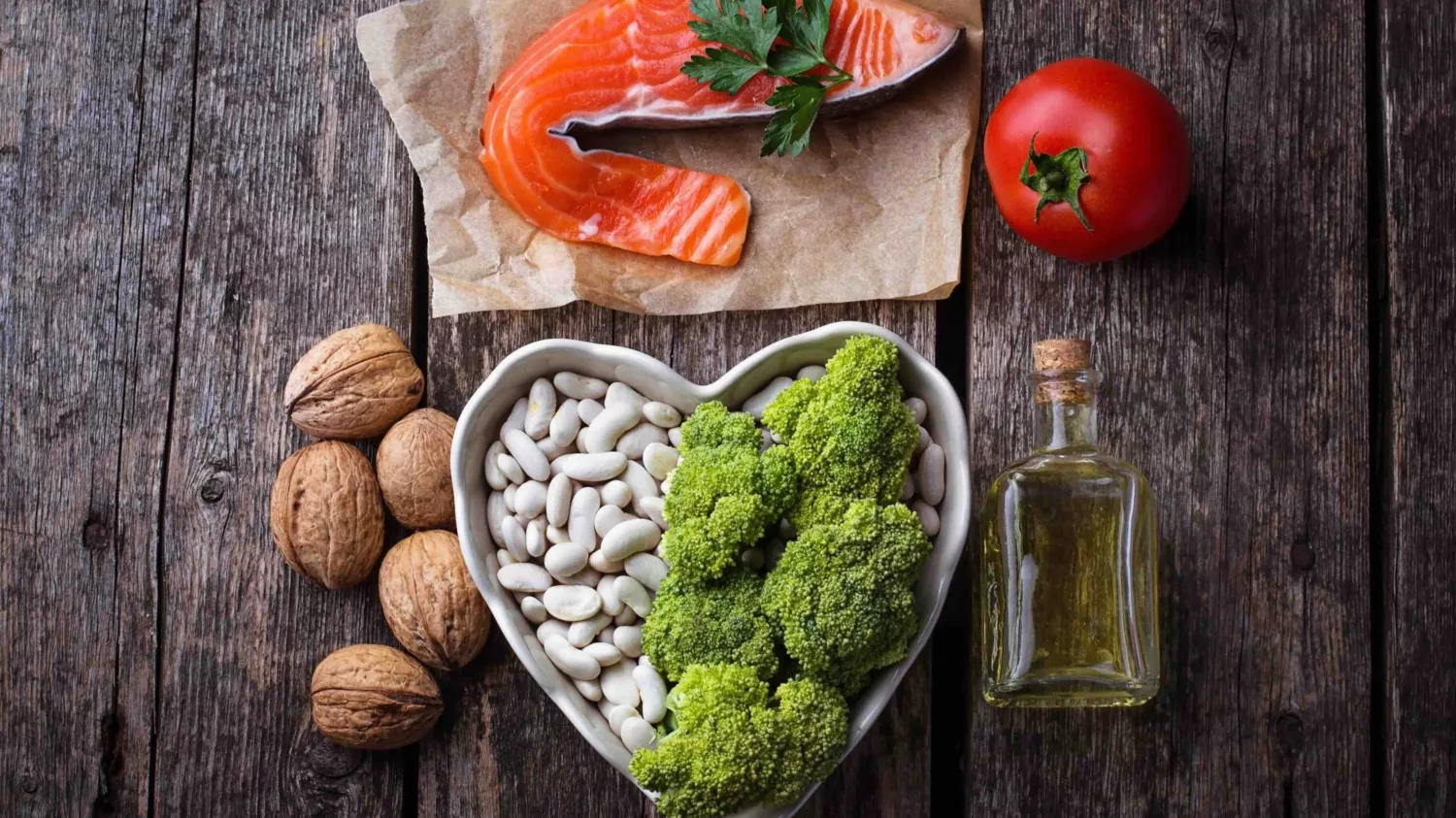 Ingredients for a heart healthy diet