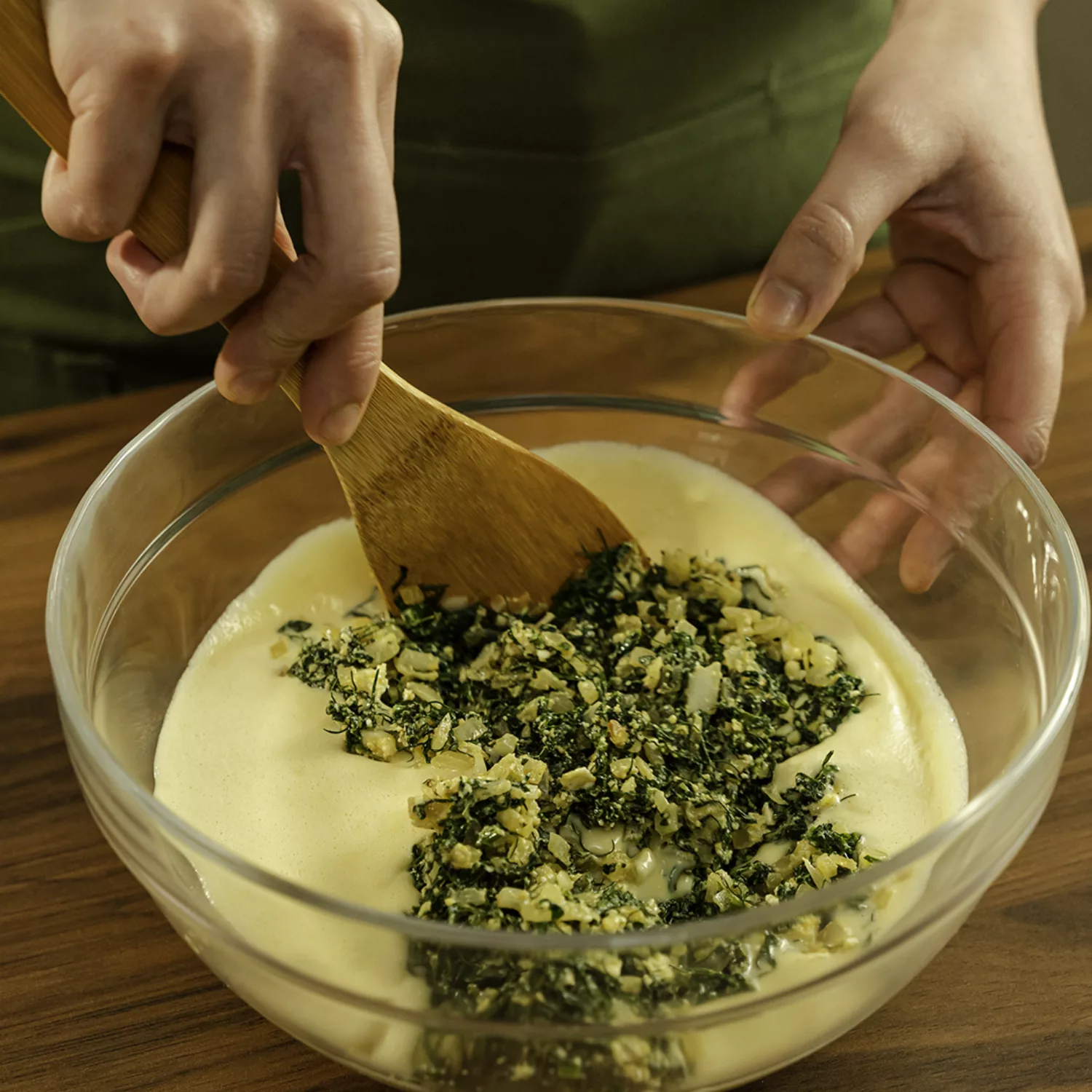 Nutrioli Recipe Book Recipe01 Spinach Feta Cheese Quiche06 Process05v2