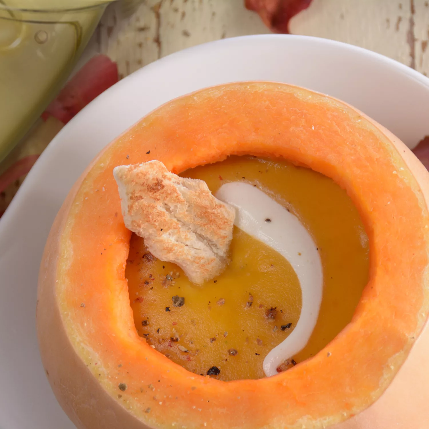 Eat this delicious Pumpkin Cream 6 3