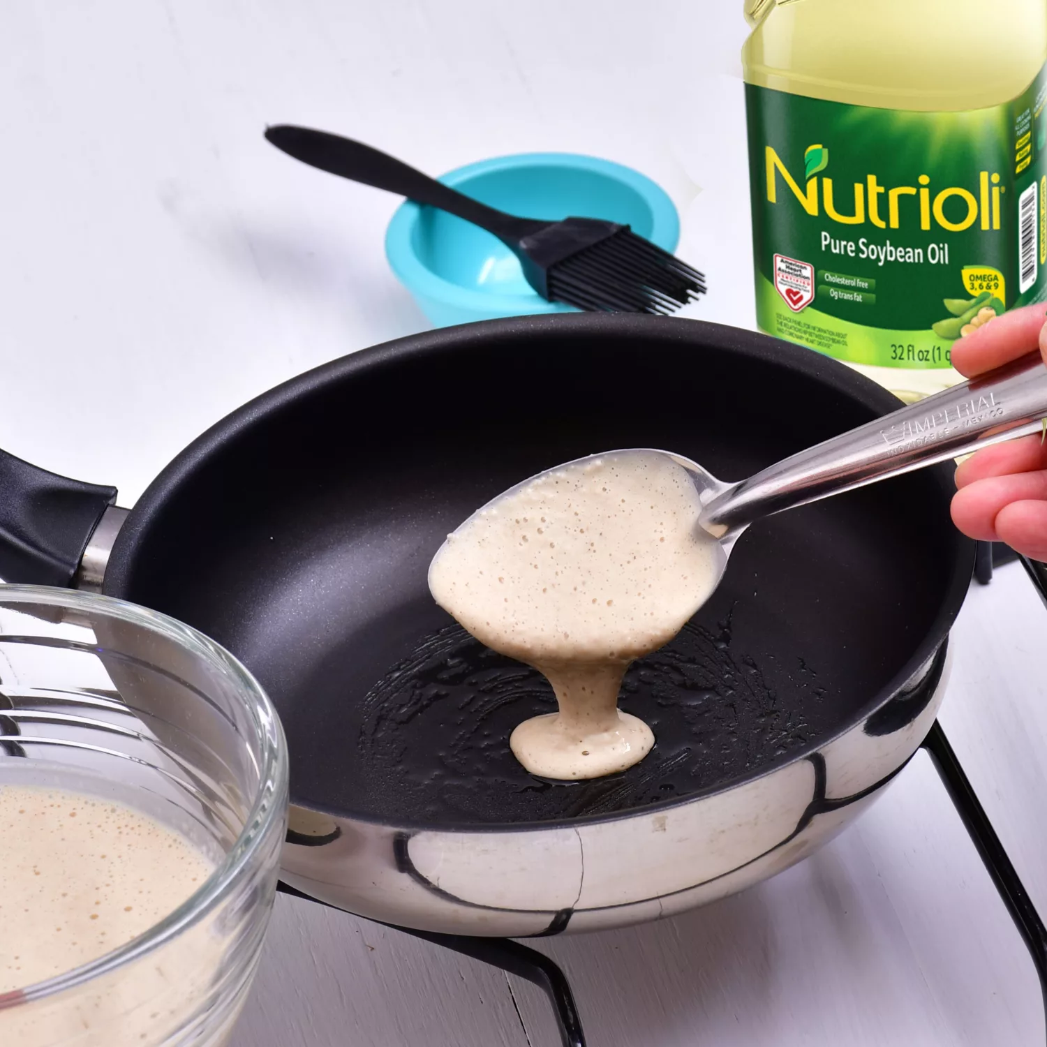 Spinach and Oatmeal Hot Cakes 4