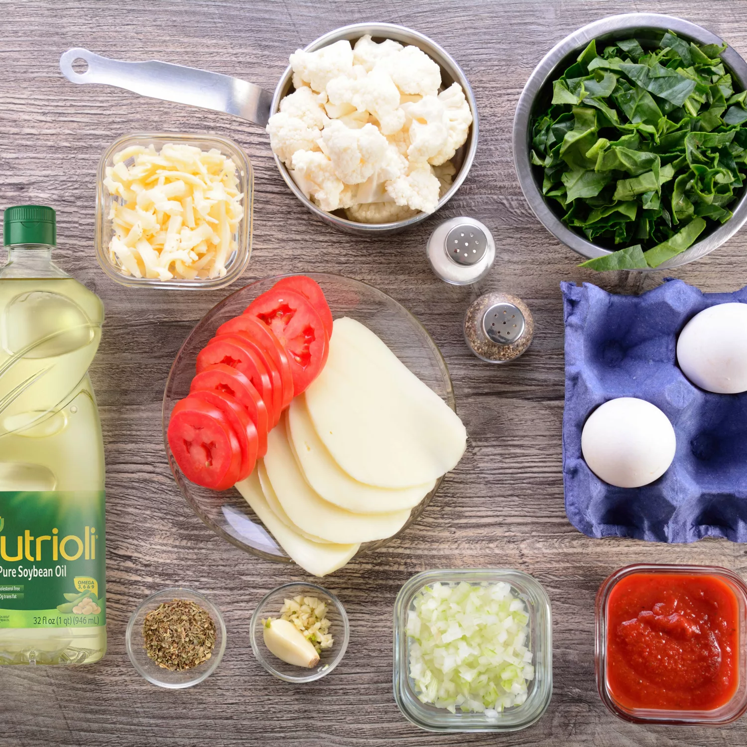 Ingredients Cauliflower Pizza