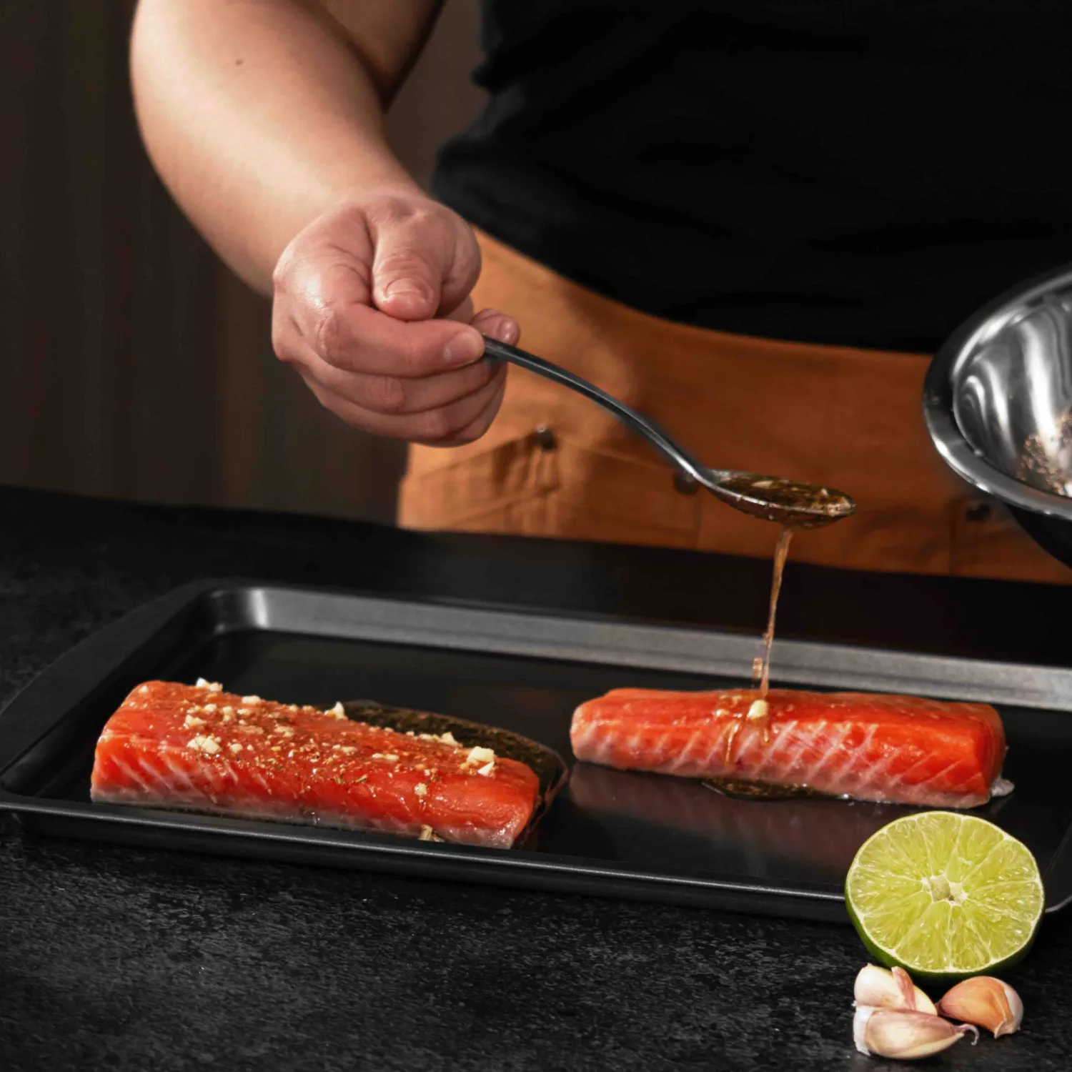 Salmon teriyaki bowl 03
