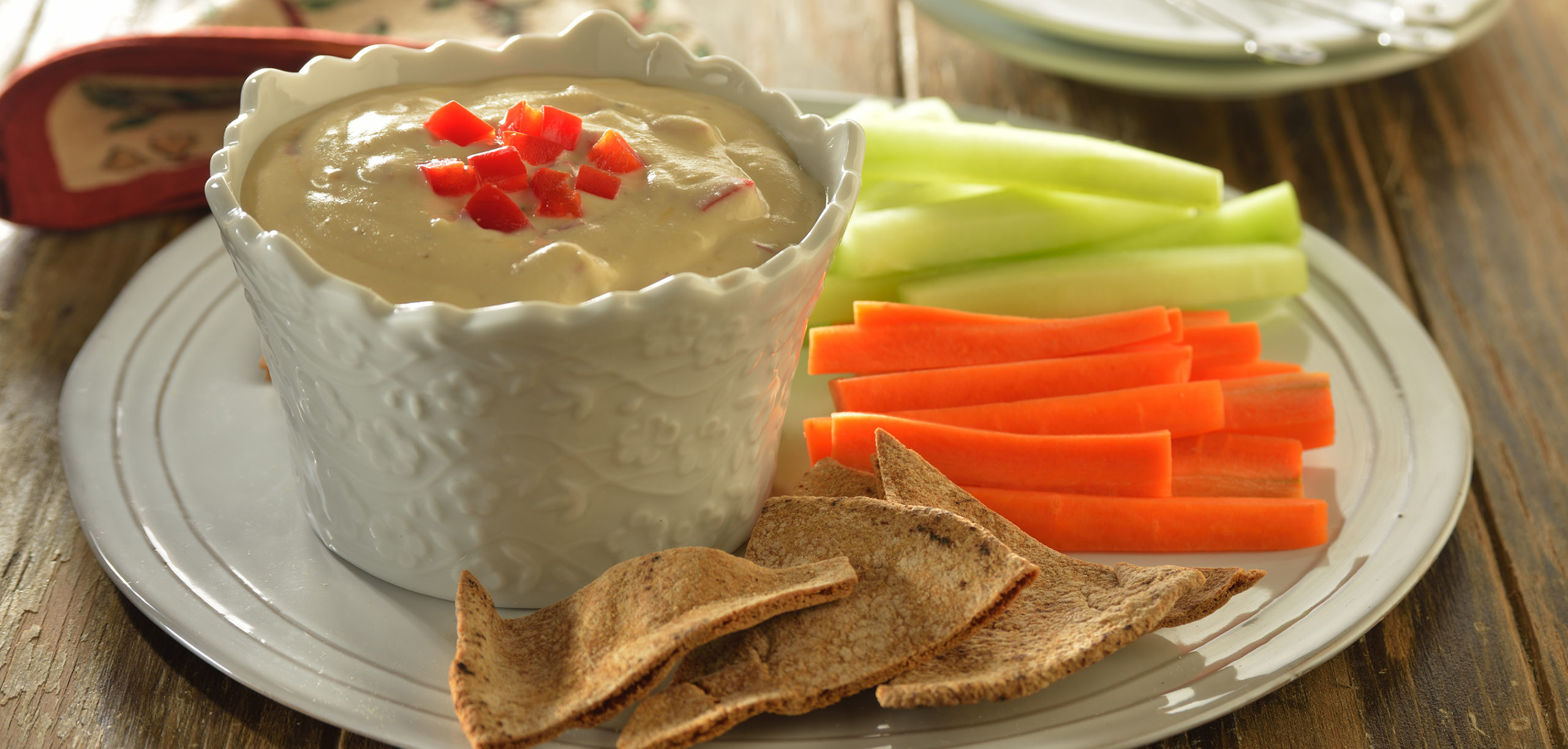 Paso 1 - Dip de garbanzos