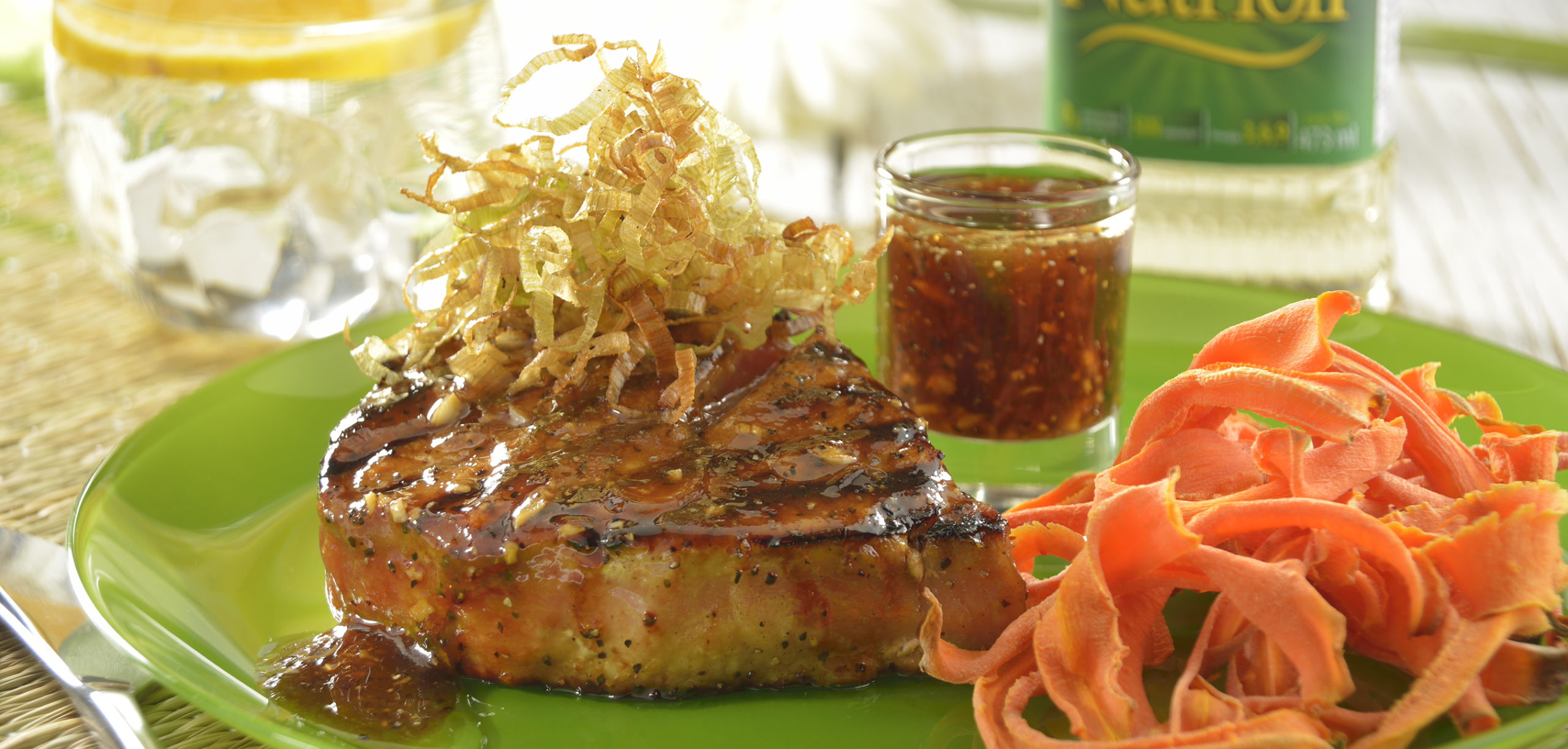 Paso 1 - Atún teriyaki