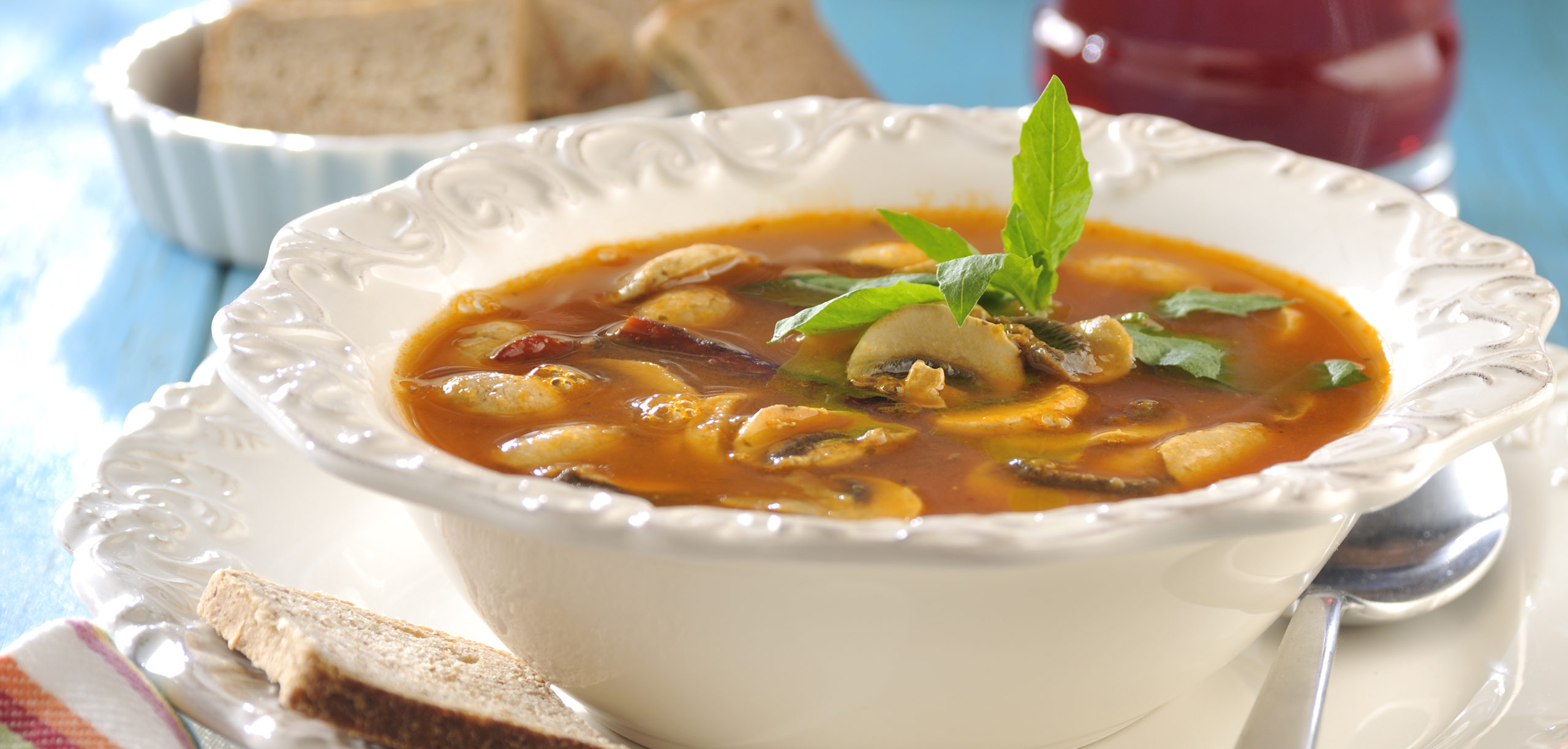 Paso 1 - Sopa de champiñones