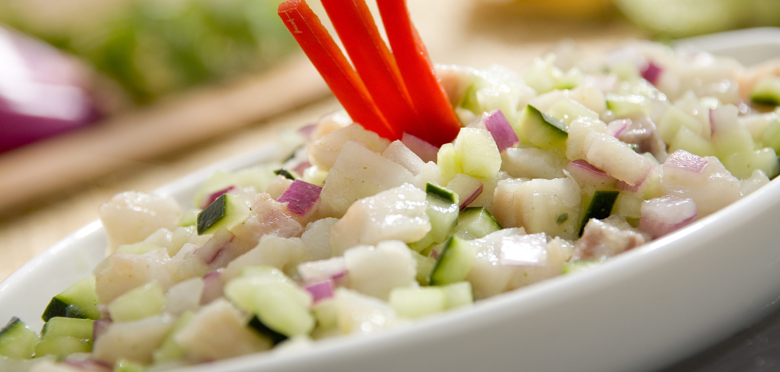 Paso 1 - Ceviche de pescado