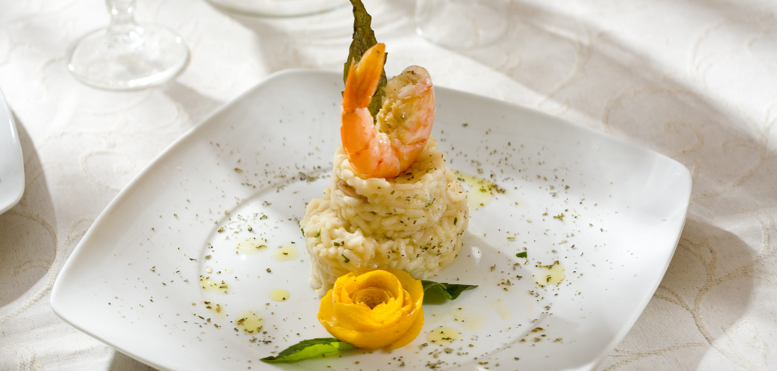 Paso 1 - Risotto de camarón