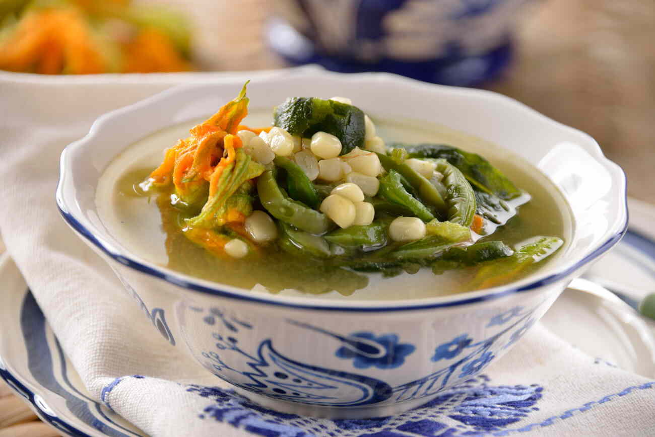 Paso 1 - Sopa de milpa