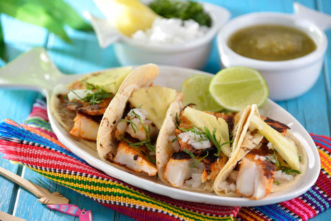 Paso 1 - Tacos de pescado al pastor
