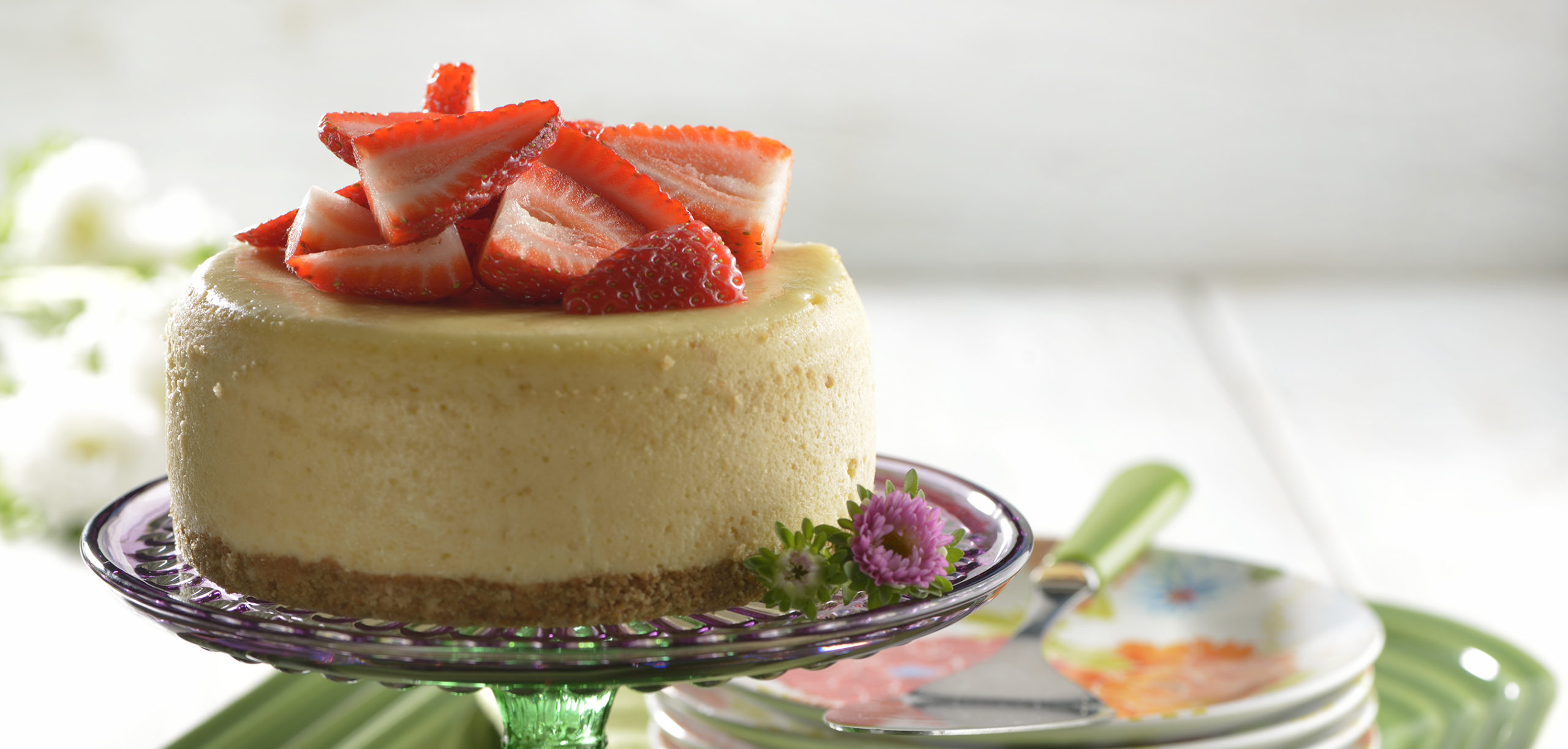 Paso 1 - Cheesecake de fresas