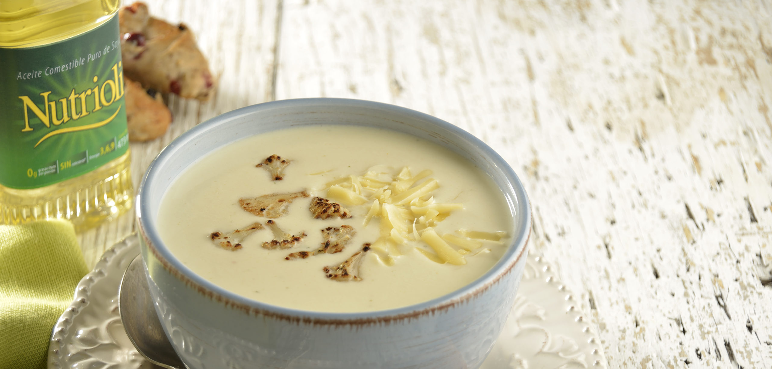 Paso 1 - Crema de coliflor