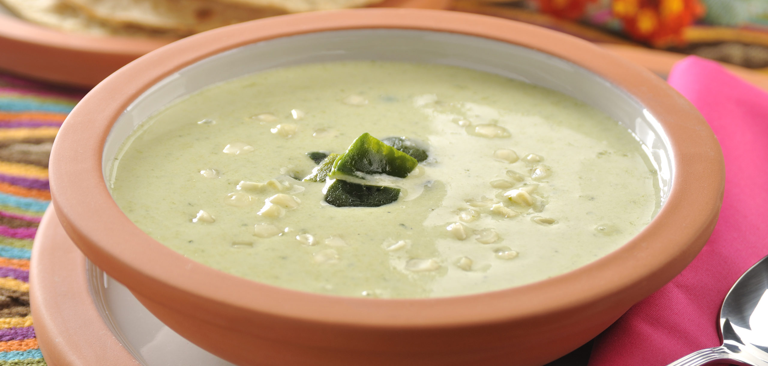 Paso 1 - Crema de chile poblano