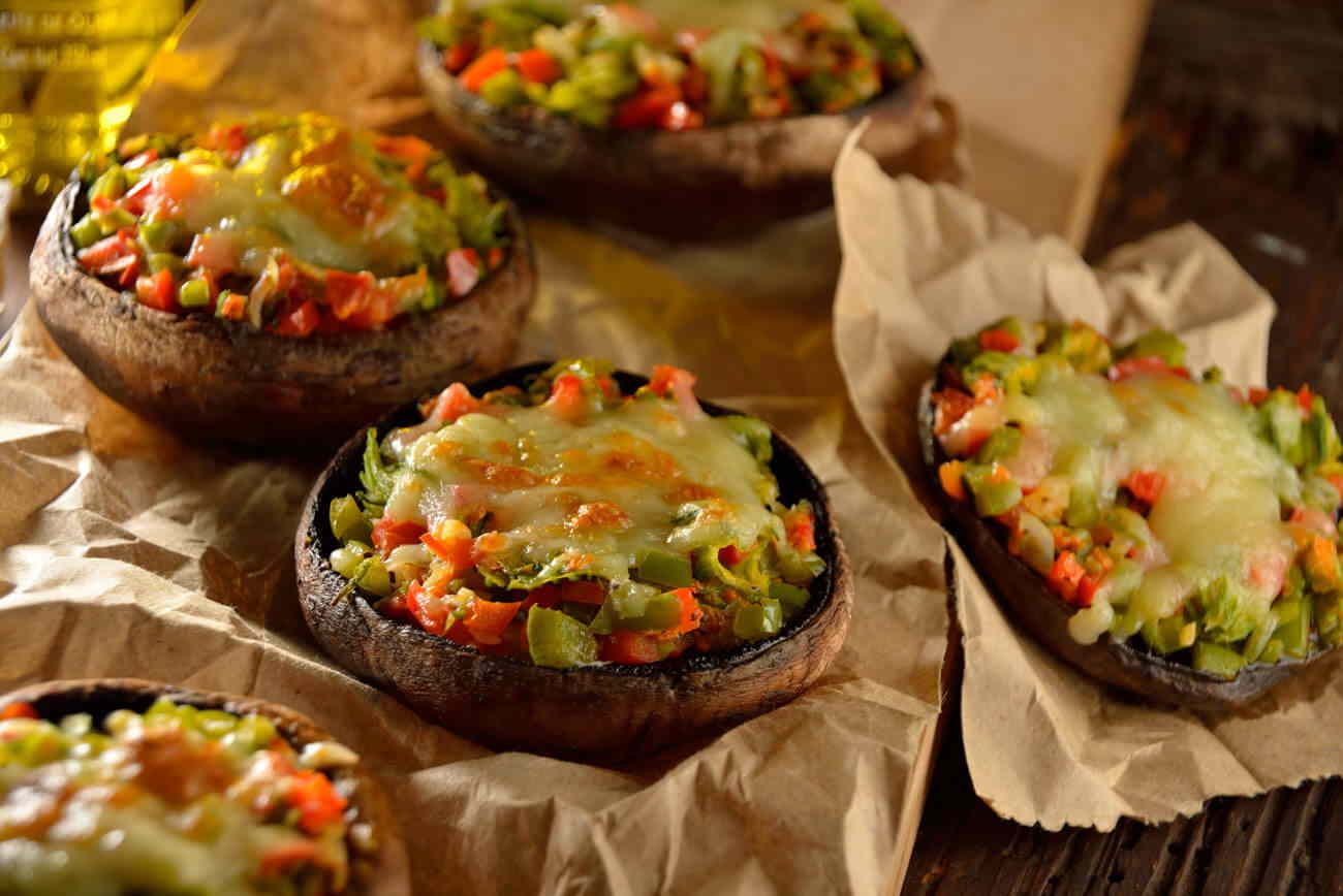 Portobellos rellenos Nutrioli Nutrioli