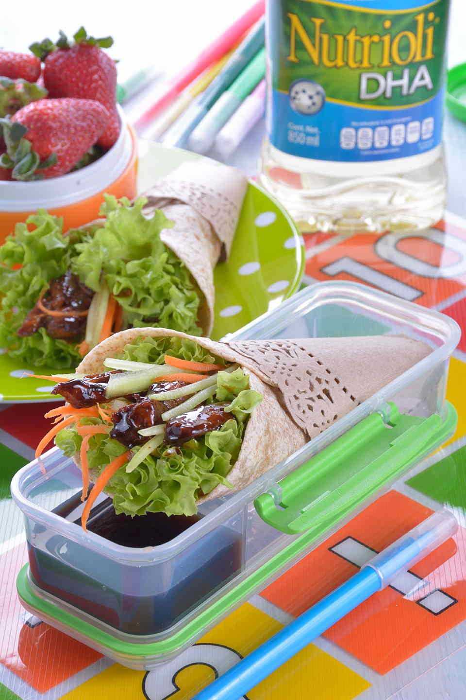 Paso 1 - Wrap de pollo