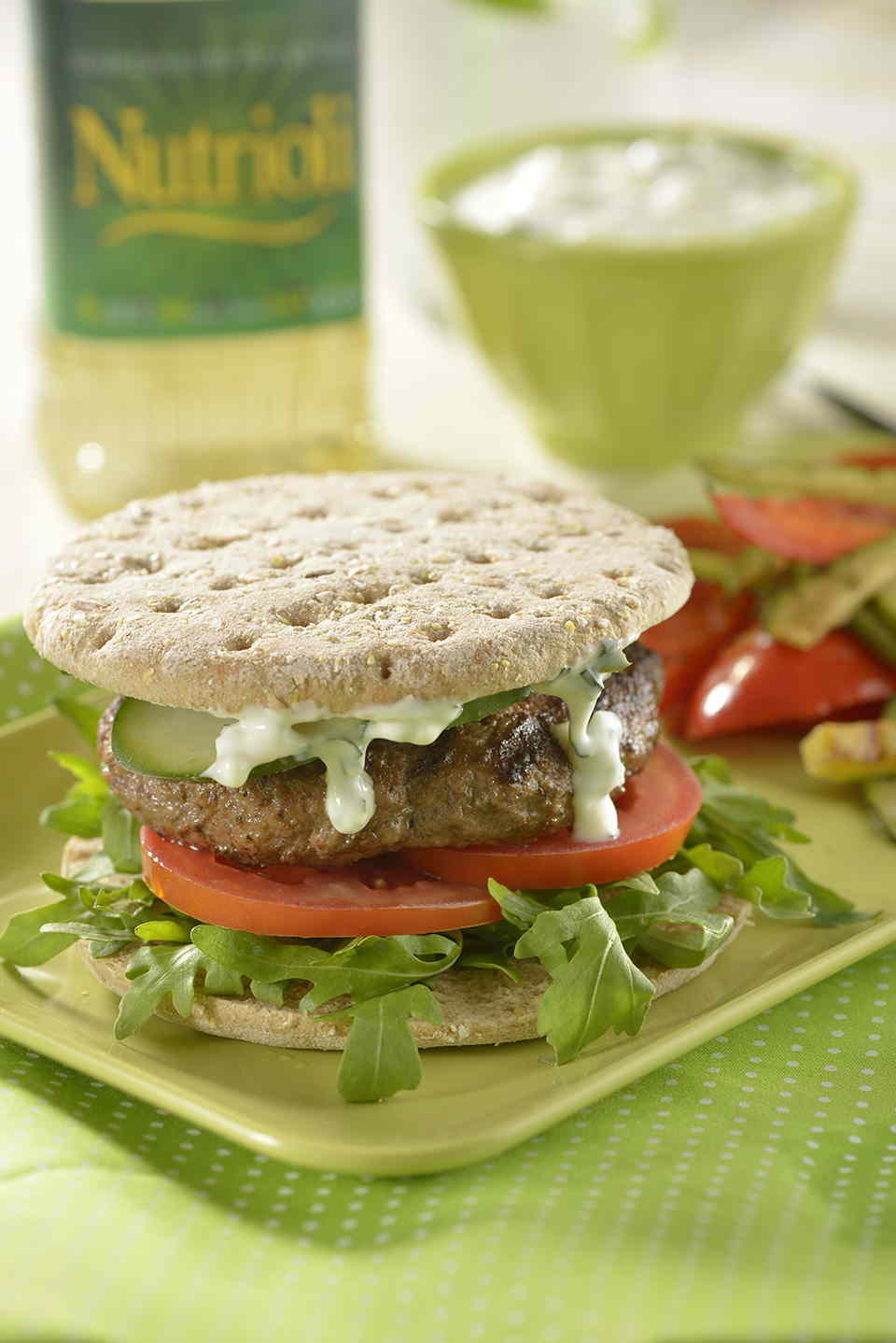 Hamburguesa saludable Nutrioli Nutrioli