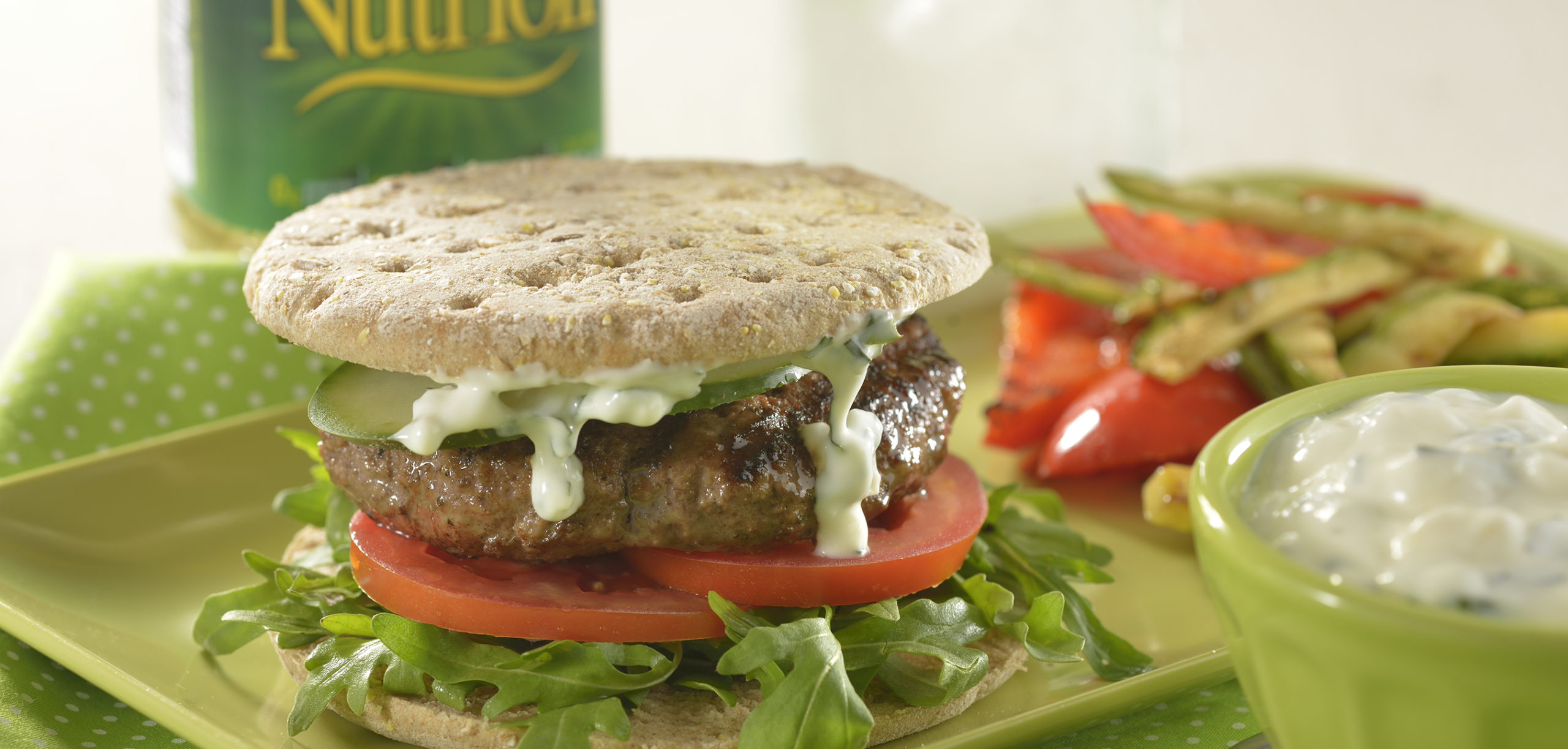Paso 1 - Hamburguesa saludable
