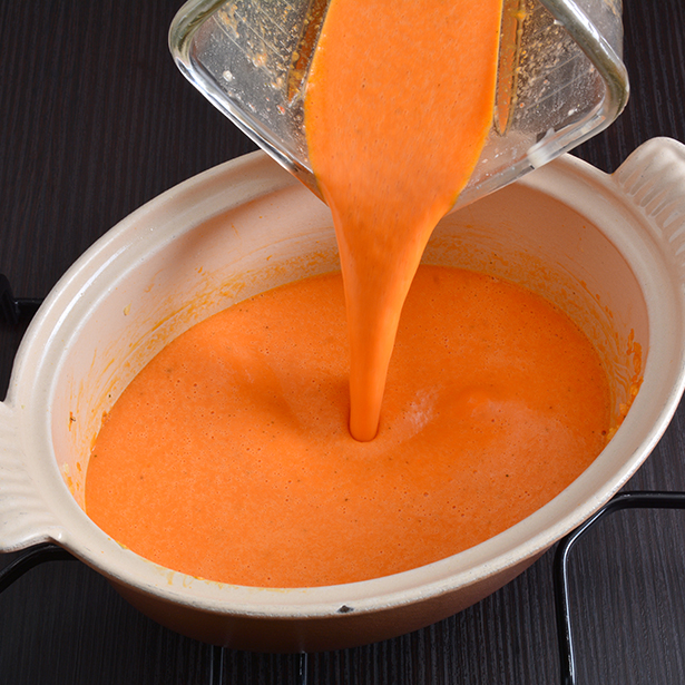 Paso 3 - Crema de chile morrón