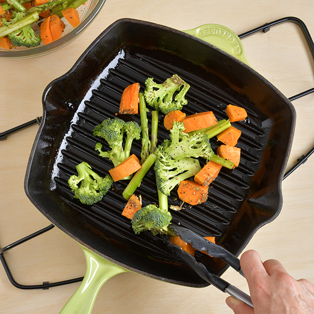 Paso 3 - Camotes con Verduras al Grill