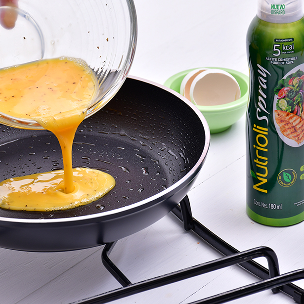 Paso 2 - Omelette a la mexicana