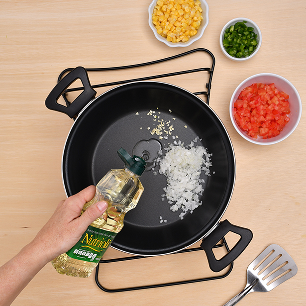 Paso 1 - Quinoa a la mexicana