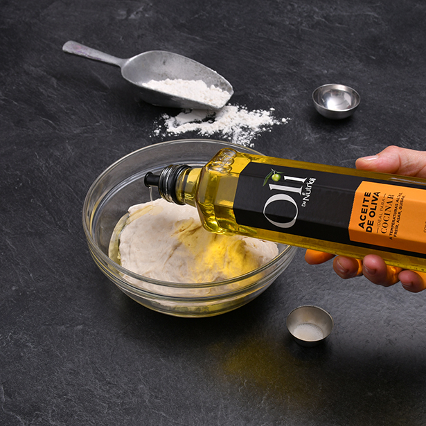 Paso 1 - Pizza pesto margarita