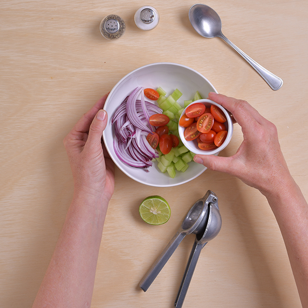 Paso 2 - Bowl de pollo Gyro Griego