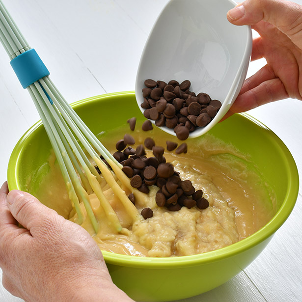 Paso 3 - Muffins de Plátano y Chispas de Chocolate
