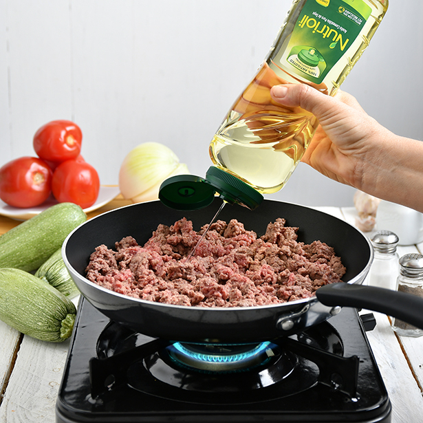 Paso 3 - Calabacitas Rellenas de Picadillo