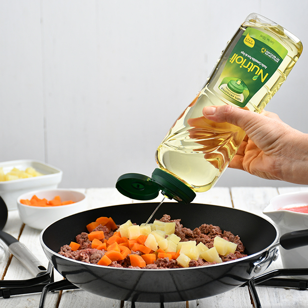 Paso 4 - Calabacitas Rellenas de Picadillo