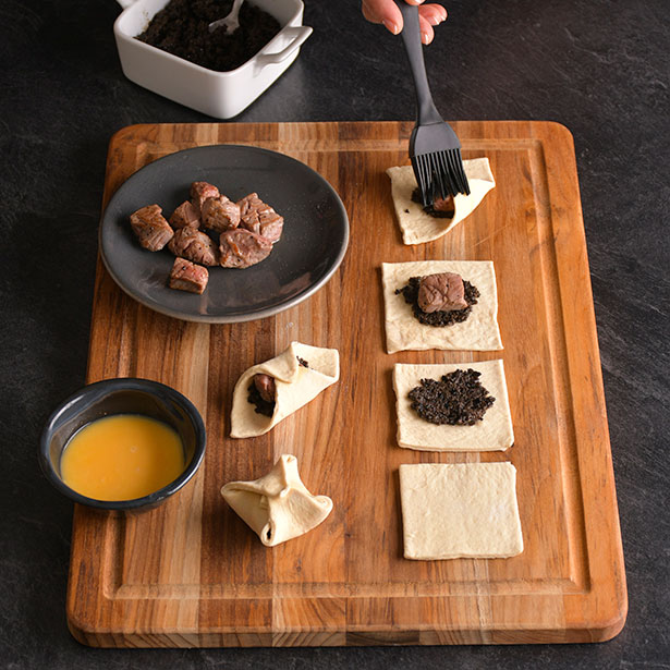 Paso 3 - Bocaditos de filete Wellington