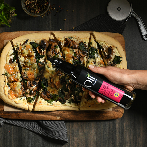 Paso 4 - Pizza blanca con queso Ricotta