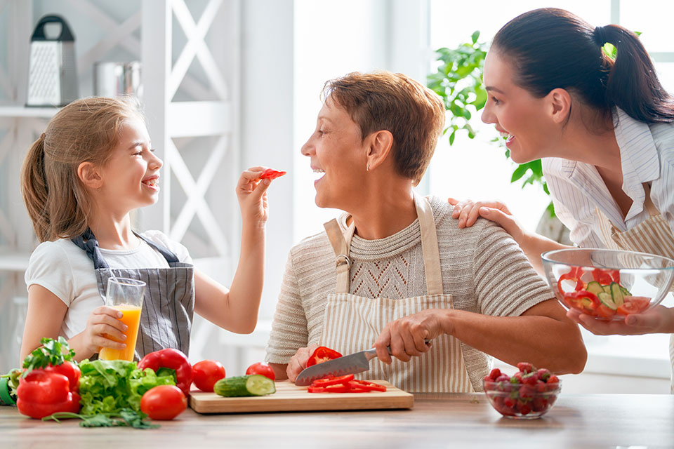 Nutrición para todas las edades: cuida la salud de tu familia en todas sus etapas