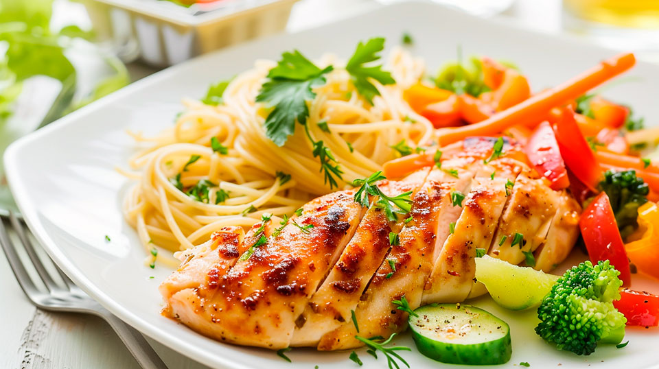 Porciones y combinaciones para incluir pasta en el menú