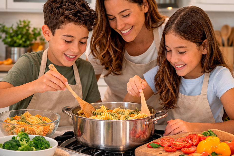 Buenos hábitos de alimentación para niños