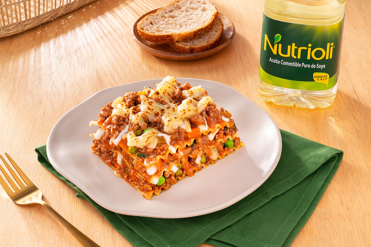 Lasaña de Res - Nutrioli