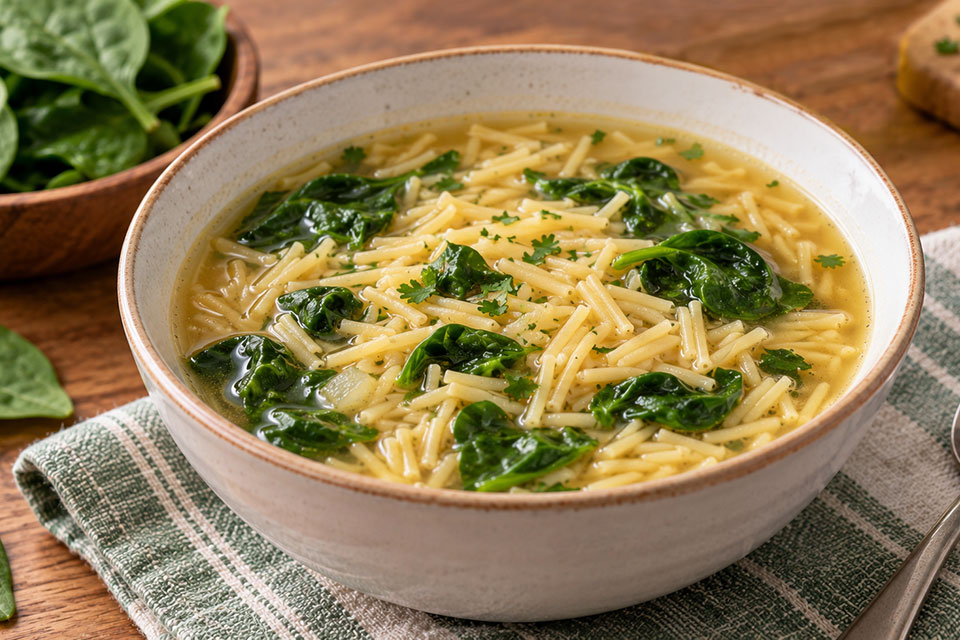 Sopas y pastas para comidas completas